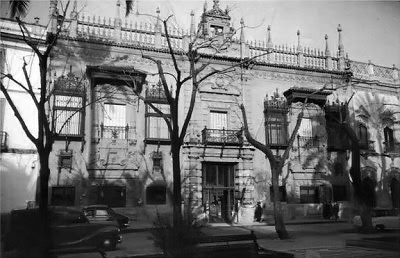 foto antigua del palacio de los sanchez dalp