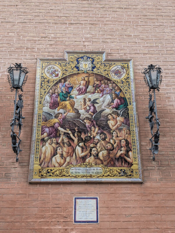 azulejo de san pedro en Sevilla