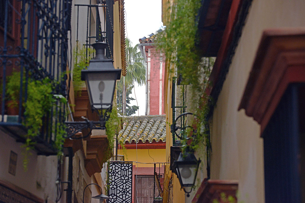 foto del barrio de santa cruz en sevilla