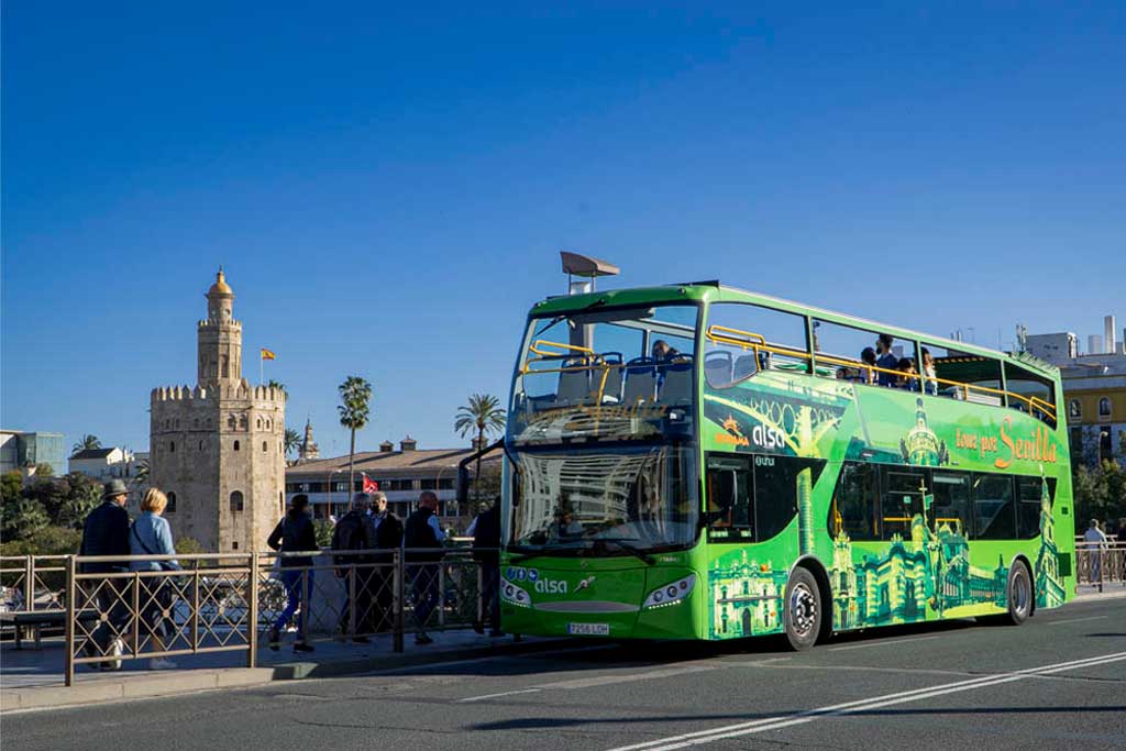 bus turístico de sevilla en navidad