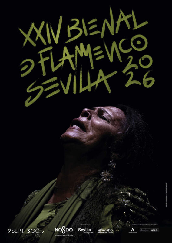 cartel oficial de la bienal de flamenco 2026