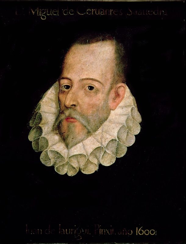 miguel de cervantes hizo obras de sevilla en la literatura