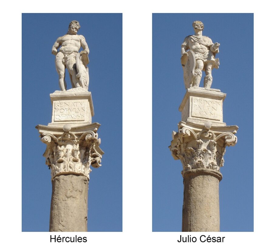 columnas de la alameda de hercules