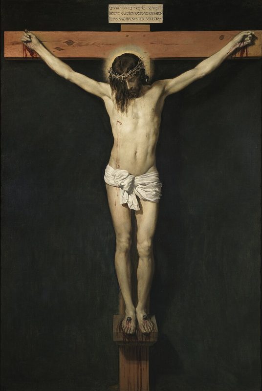 cuadro cristo crucificado de velazquez