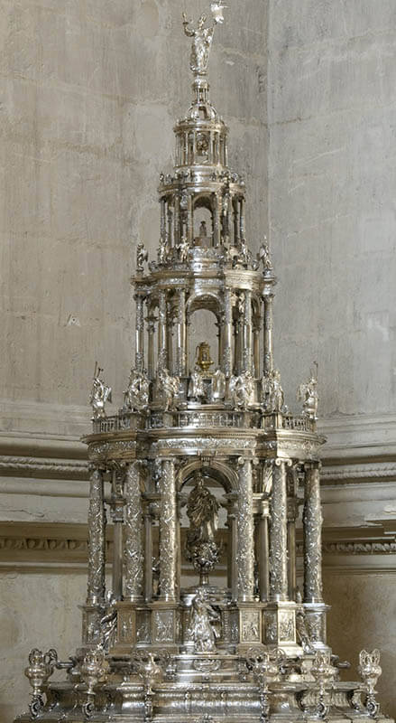 custodia de arfe del corpus christi de sevilla