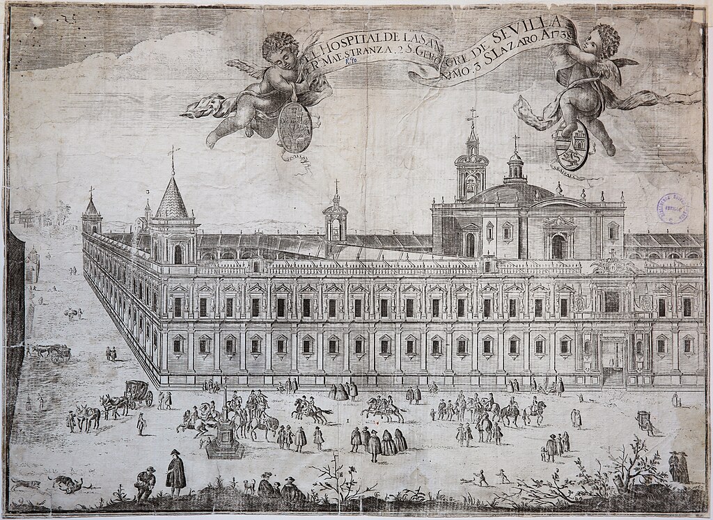 representación del hospital de las cinco llagas