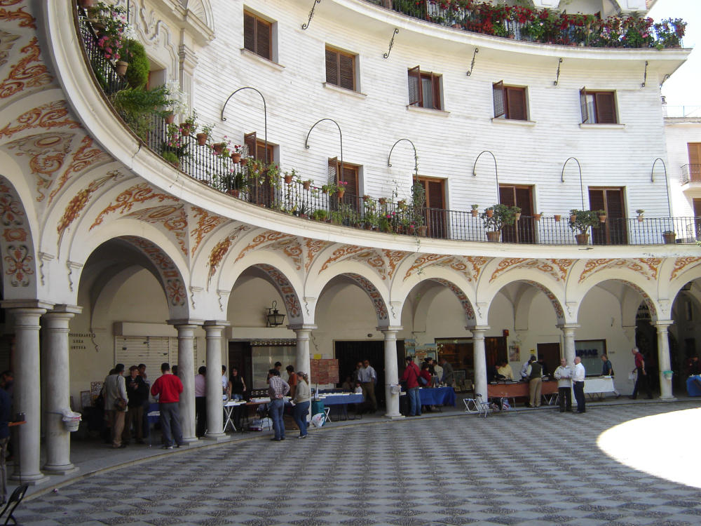 mercadillo de monedas y sellos