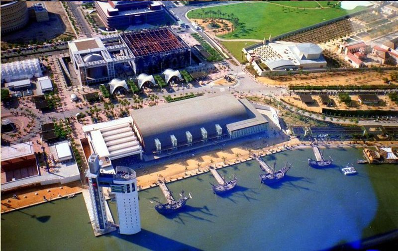 pabellon de la navegacion de la expo 92