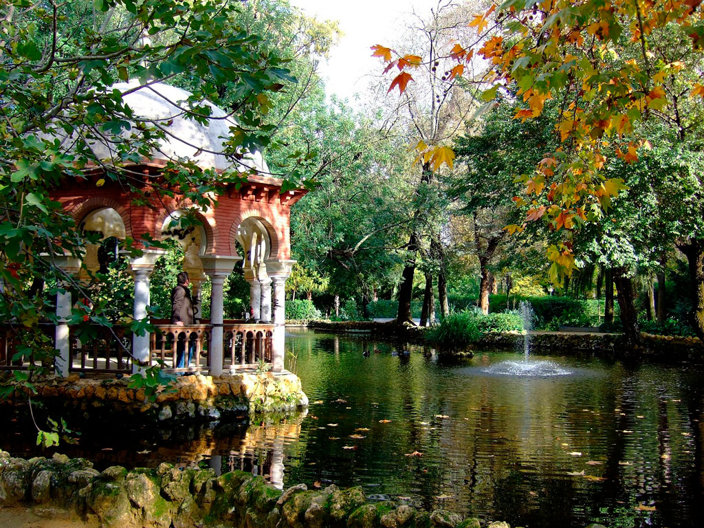 parque de maria luisa en sevilla