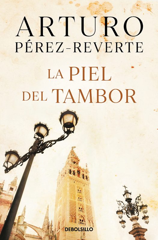 portada del libro la piel del tambor desarrollado en Sevilla en la literatura