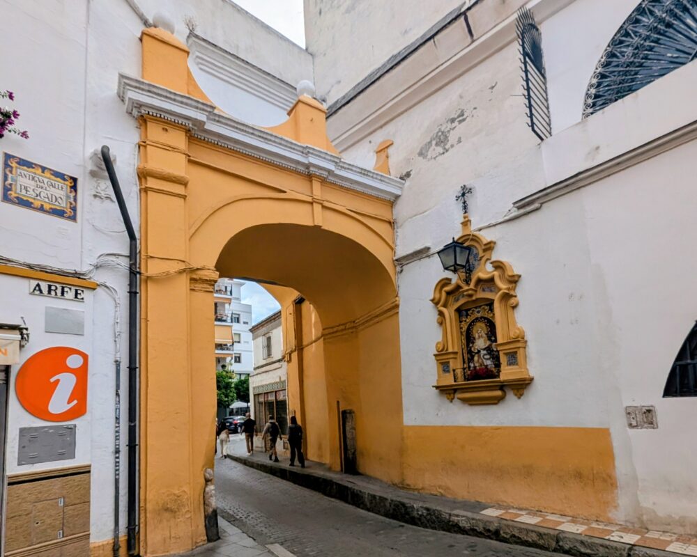 postigo del aceite en el barrio del arenal