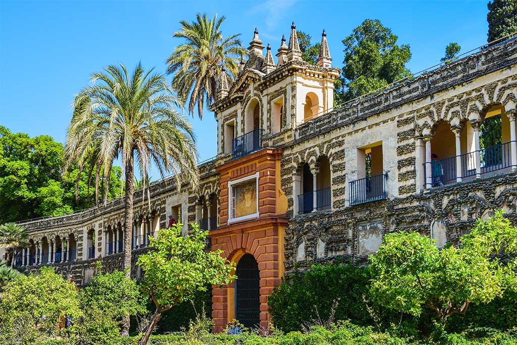el alcazar arabe de Sevilla