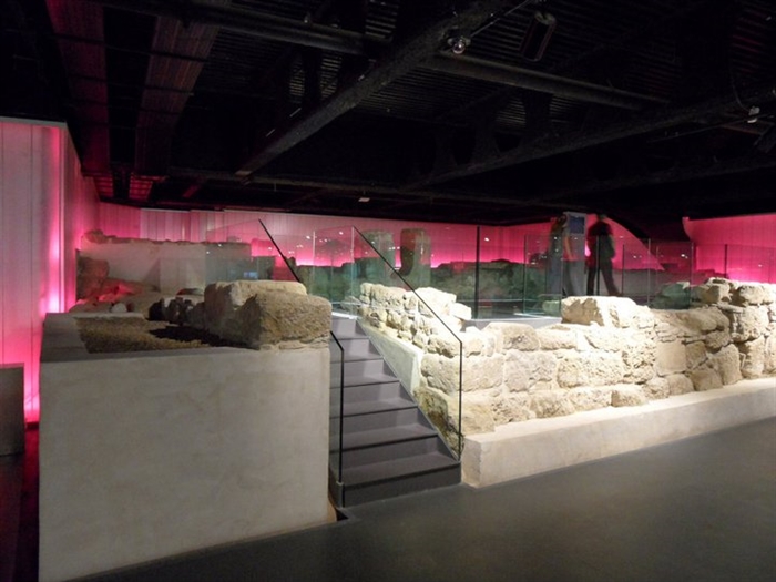 restos del antiquarium de Sevilla