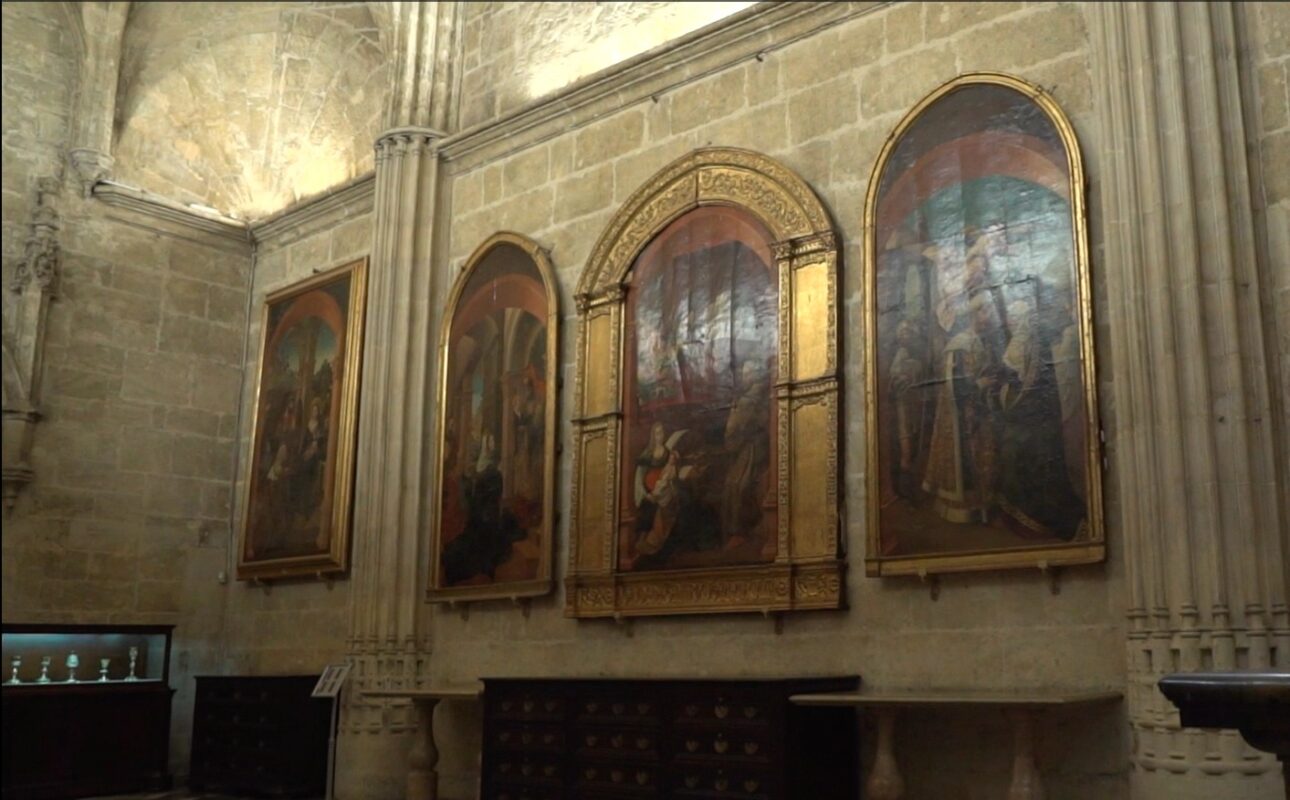 sacristía de cálices en la catedral de sevilla